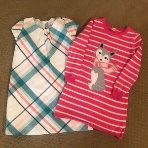 Gymboree lot of two girls dresses size 10